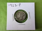 1923-P Mercury Dime, 90% Silver, Light Toning, XF detail