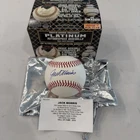 Jack Morris Signed Baseball -Tristar Authentic Hidden Treasures Hall Of Fame