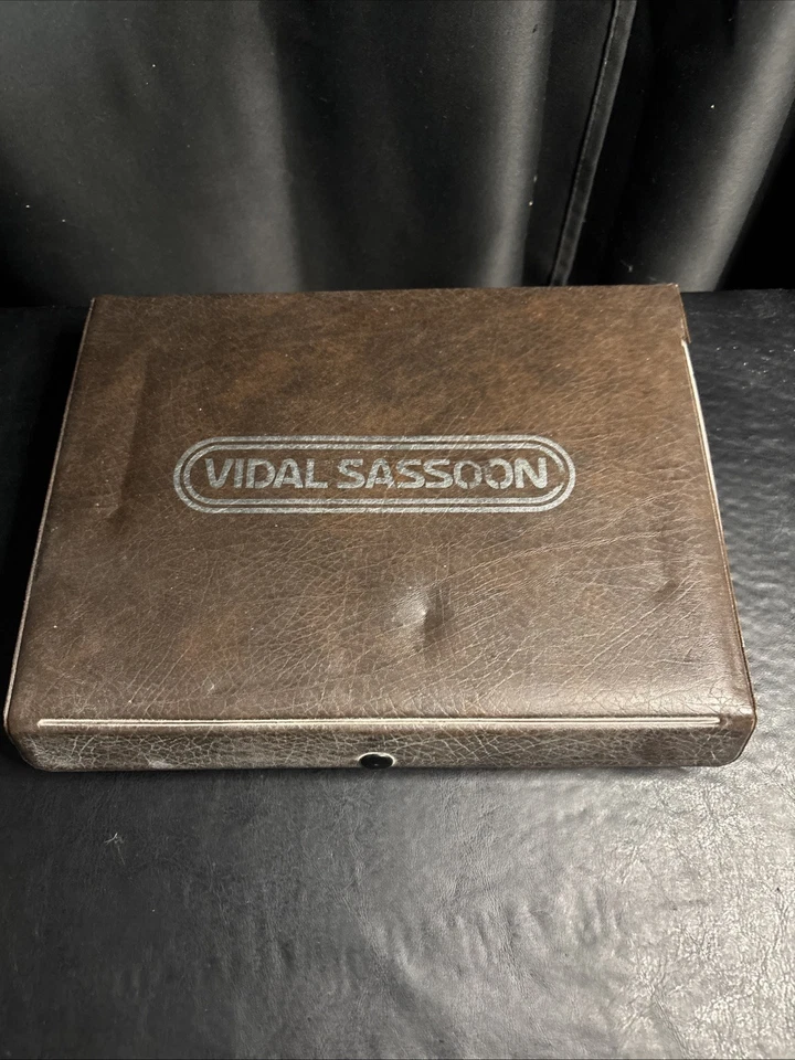 Juego de cepillos rizadores profesionales Vidal Sassoon VS125 de colección probado en muy buena condición con estuche Foto 2 de 4