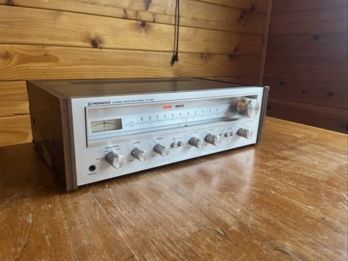 Pioneer SX-550 Vintage Radio Tuner Stereo Receiver Tested Working See Vid Desc