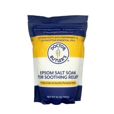 Doctor Butler  s Epsom Salt Soak   Sitz Bath Salts for Hemorrhoids Re