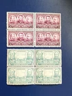 VINTAGE US CIVIL WAR GENERALS {blocks of 4} #787-788
