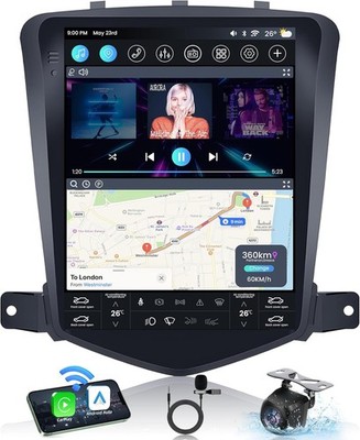 Apple Carplay Car Radio Stereo For Chevy Cruze 2011-2015 Android 13 8Core 4G+64G