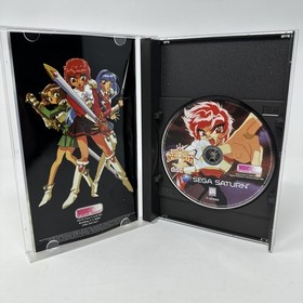Magic Knight Rayearth Sega Saturn Working Designs CIB w/Reg Card Hikaru Variant!