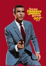 2027 Wall Calendar 8"x12" JAMES BOND 007 Sean Connery Spy Movie Stills Photo