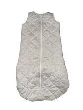 Baby Sleep Sack Wearable Blanket Quilted Gray Zip Up  Sleeveless  Unisex