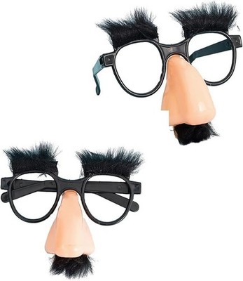 2Pcs Disguise Glasses With Funny Nose Add Fun To Your Celebrations Funny Glasses
