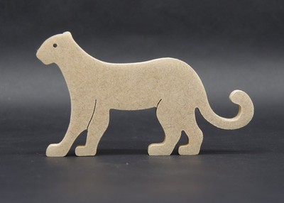 GEPARDENFORMEN - 18mm oder 9mm stark MDF - Basteln - Malen - Decoupage - Kinder - (S017)