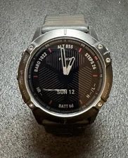 Garmin Fenix 6X Sapphire 51mm Multisport GPS Watch w e - (Read Description)