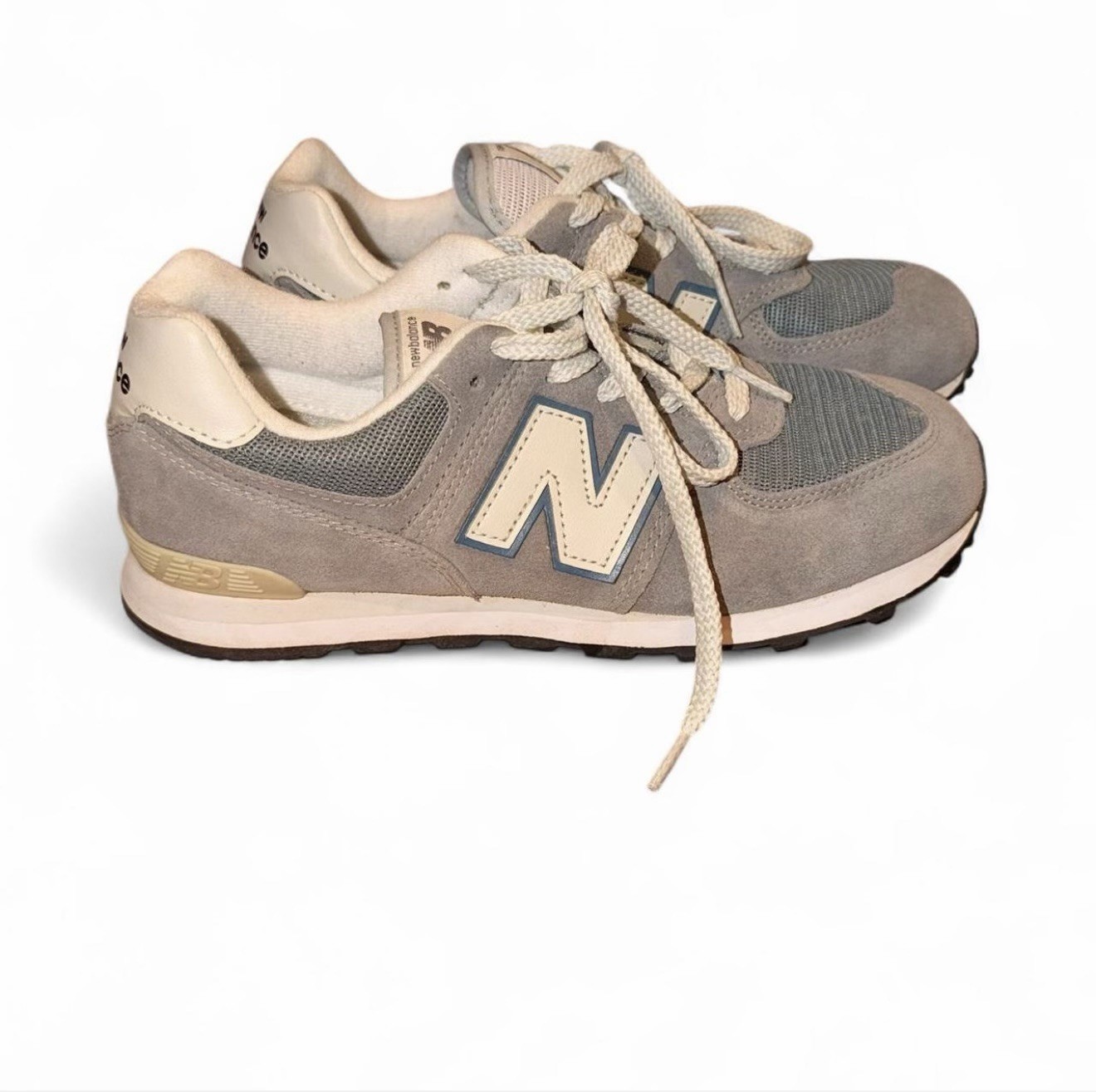 New Balance 574 Rugged Stealth Grey Size 5