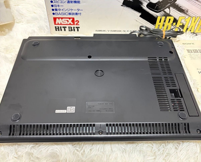 SONY HB-F1XD MSX2 HIT BIT Home Computer FDD Z80A RAM 64K VRAM 128K