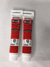 Lot of 2 NEW 1 3/4oz TUBE RECTORSEAL T PLUS 2 PTFE PIPE THREAD SEALANT