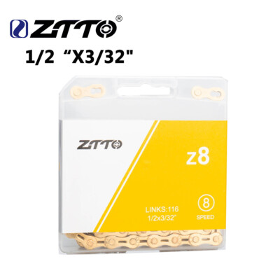 ZTTO Z8 Half Hollow Gold 116L Faltrad 8 Gang Schnellspannglied