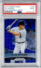 2015 Panini Prizm Cal Ripken Blue Baseball Prizm PSA 9
