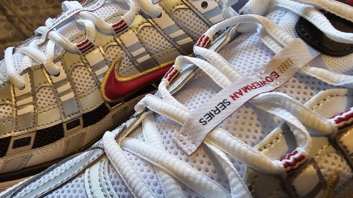 Nike P-6000 Men's 9.5US White Varsity Red | eBay