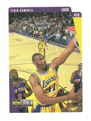 1997-98 UD Collector's Choice NBA LA Lakers Elden Campbell