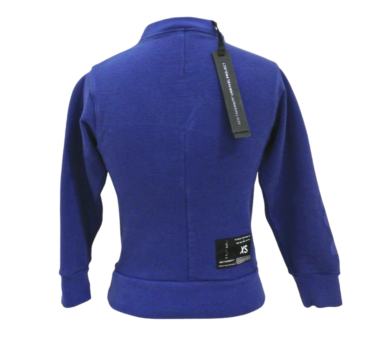 新品 UNRAVEL PROJECT TERRY HIGH NECK カットソー UNRAVEL PROJECT Terry Shrunken Crewneck top NWT $570 sz XS Ben