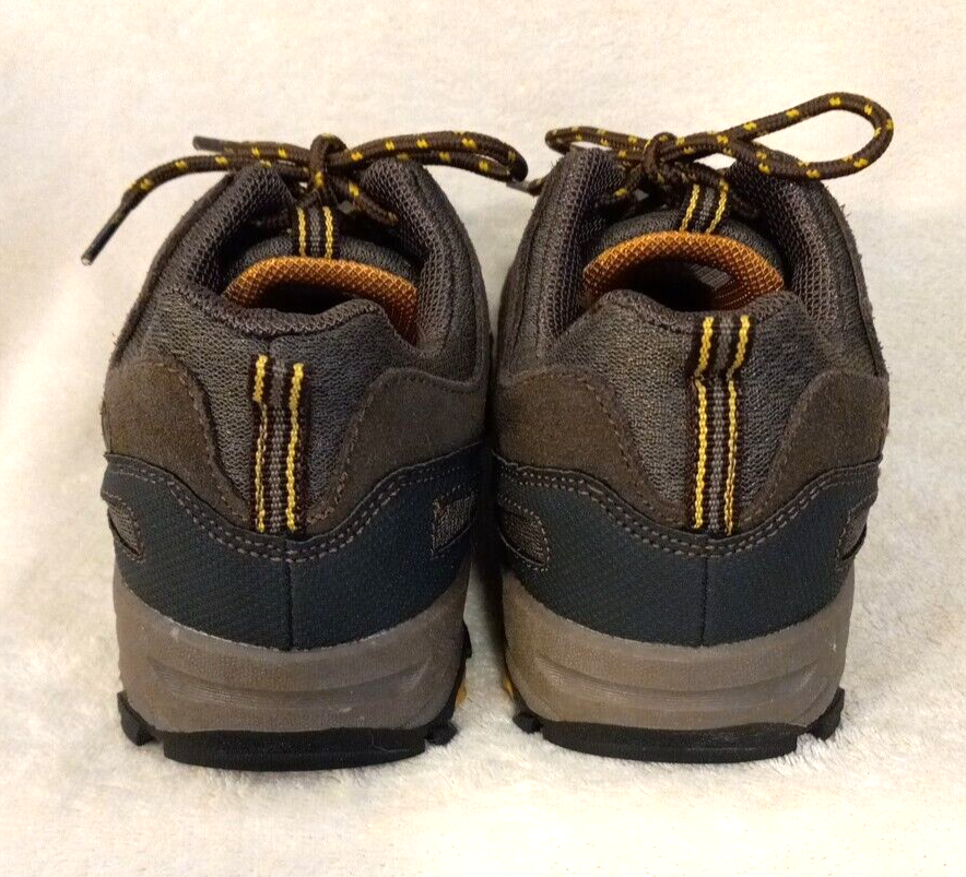 SAOLA Scarpe ragazzo Northside scamosciate marroni basse escursionismo campeggio caccia outdoor tg 5 NUOVE