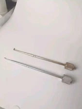 2 Vintage BETZ Dental Elevator  Luxating Extraction Tools 2/ Active Slide Weigts