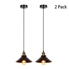 2 Pack Industrial Retro Black Iron Kitchen Re...
