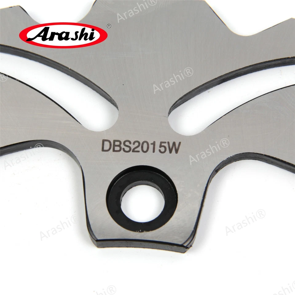 Rotores de disco de freno delanteros Arashi para Honda CBR600F 1987 - 1994 1993 1992 1991 1990 Foto 4 de 4