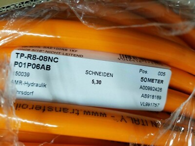50m (1m/20eur) Indunorm Schlauch mit Druckstufe nach SAE 100 R8 TP-R8NC UR