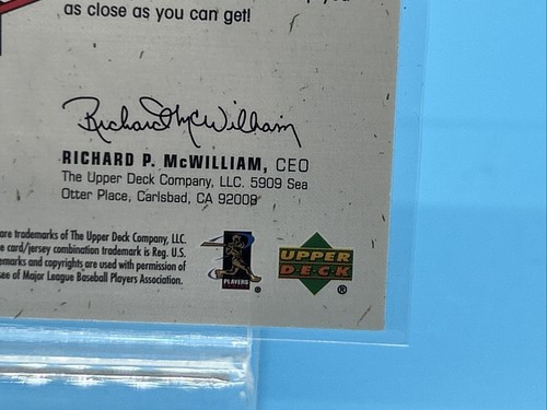 2001 SP Authentic Upper Deck Exclusives Game Used Jersey Alex Rodriguez #UD-AR - Picture 9 of 10