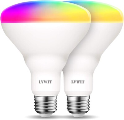 Eco-Smart BR30 65W replacement Dimmable LED Light Smart Bulb.4Pack