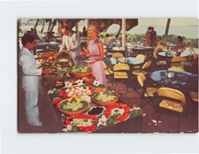 Postal A Buffet on the Coral Lanai Waikiki Hawaii EE. UU.