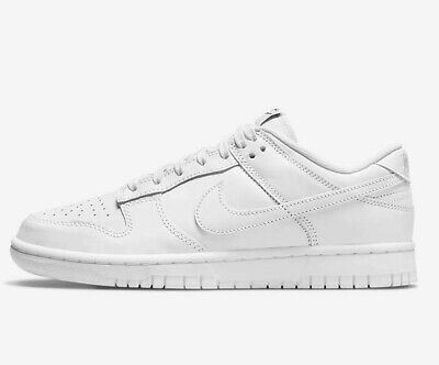 Nike Women's Dunk Low Triple White DD1503-109 Size 5 - 12 | eBay