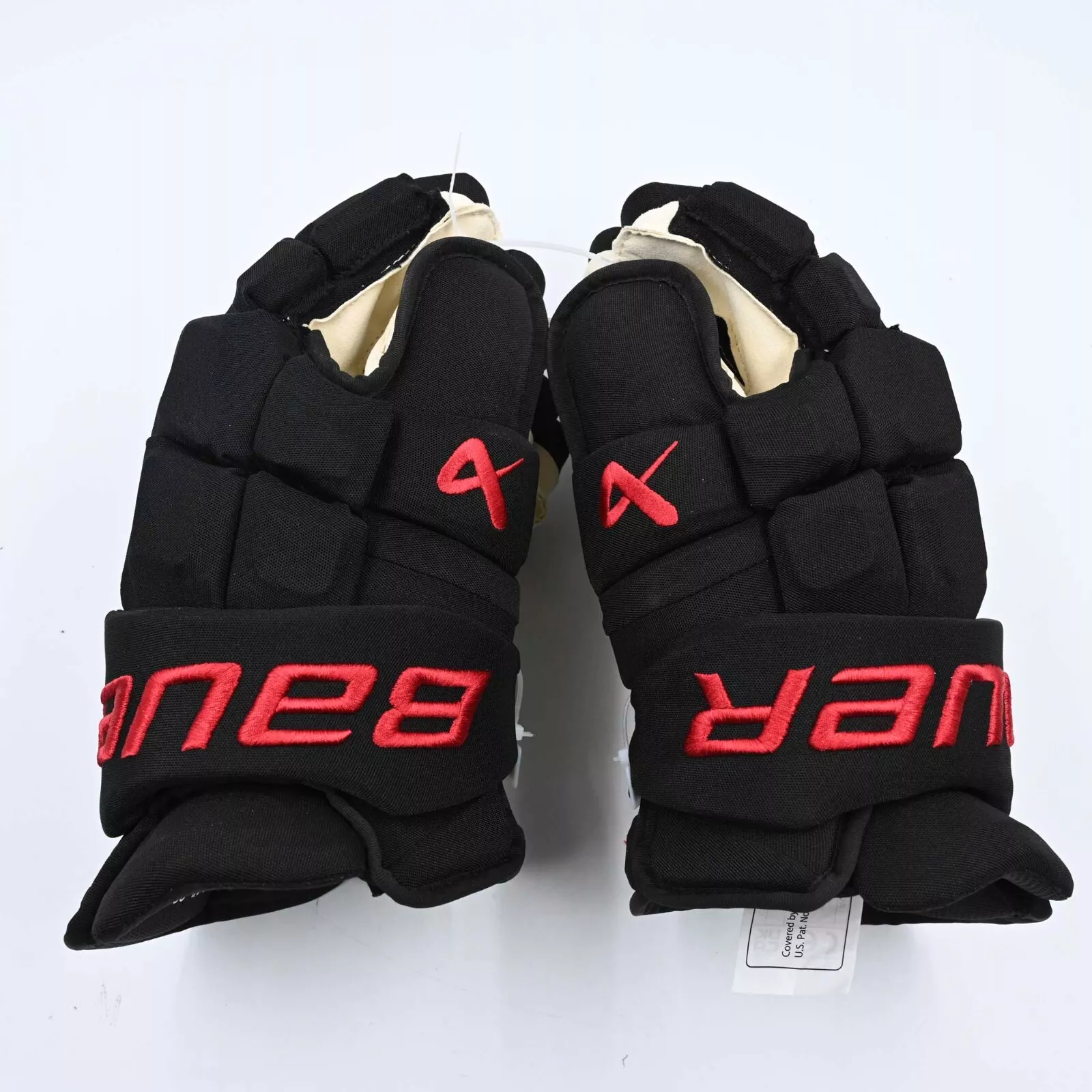 Gants de hockey Bauer Supreme Mach Pro stock 14 pouces New Jersey NHL Stadium Series