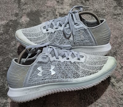 Under Armour Threadborne Blur Gray Running Shoes Women's size