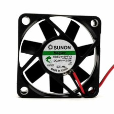 SUNON Cooling Fan KDE2445PFVX DC 24V 2.0W 4CM 4010 2-wire