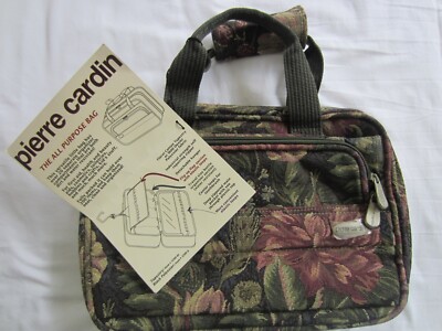 【非売品】YMO 「MASS Camouflage」Pierre Cradin Pierre Cardin Multi-Section Travel Bag Organizer 13.5