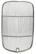 NEW 1932 FORD HI-BOY RADIATOR POLISHED GRILLE INSERT,CRANK HOLE,STAINLESS,GRILL