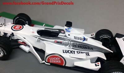 Formula 1 car collection LUCKY STRIKE BAR Honda 002 2000