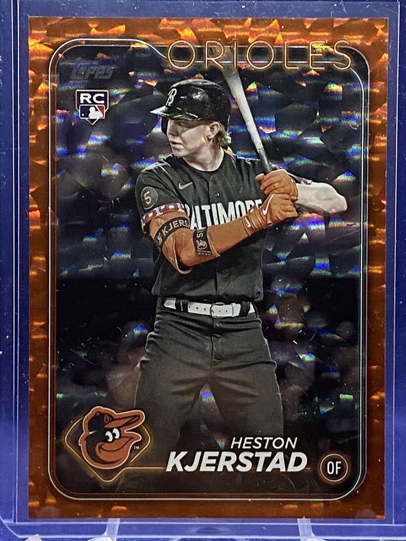 2024 Topps Series 2 Heston Kjerstad Orange Foil RC 299/299 #394 Orioles RC
