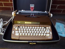 Smith Corona Coronet Automatic 12 Electric Typewriter w/ Carrying Case, working thumbnail