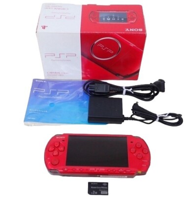 Sony PSP-3000 Console red Box used tested Japan | eBay