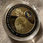 US CIA Gold Coin W/Statue of Liberty “Silent Warriors” Collectible Coin W/eagle