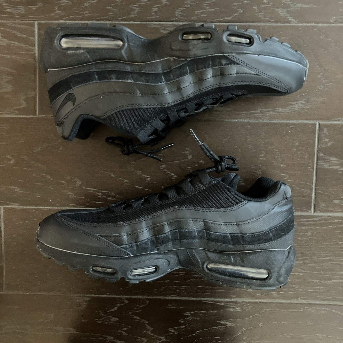 Size 12 - Nike Air Max 95 Essential Triple Black 2020 193154407754