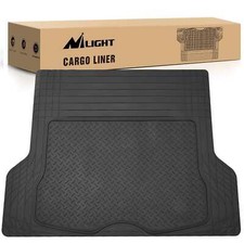 Nilight 56x43 Inch Rubber Cargo Mats Universal Trim To Fit Most Vehicles Nilight 56x43 Inch Rubber Cargo Mats Universal Trim To Fit Most Vehicles