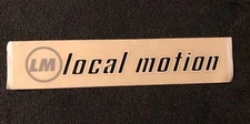1 Vintage Local Motion Sticker