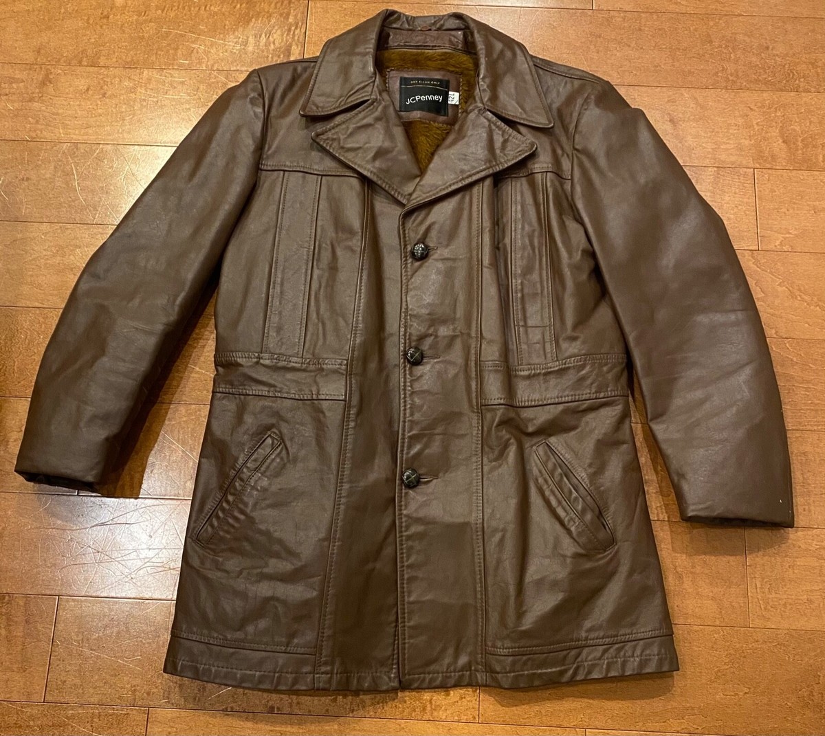 Brown Jcpenney Men's Leather Jackets Levi's Mens Faux Leather