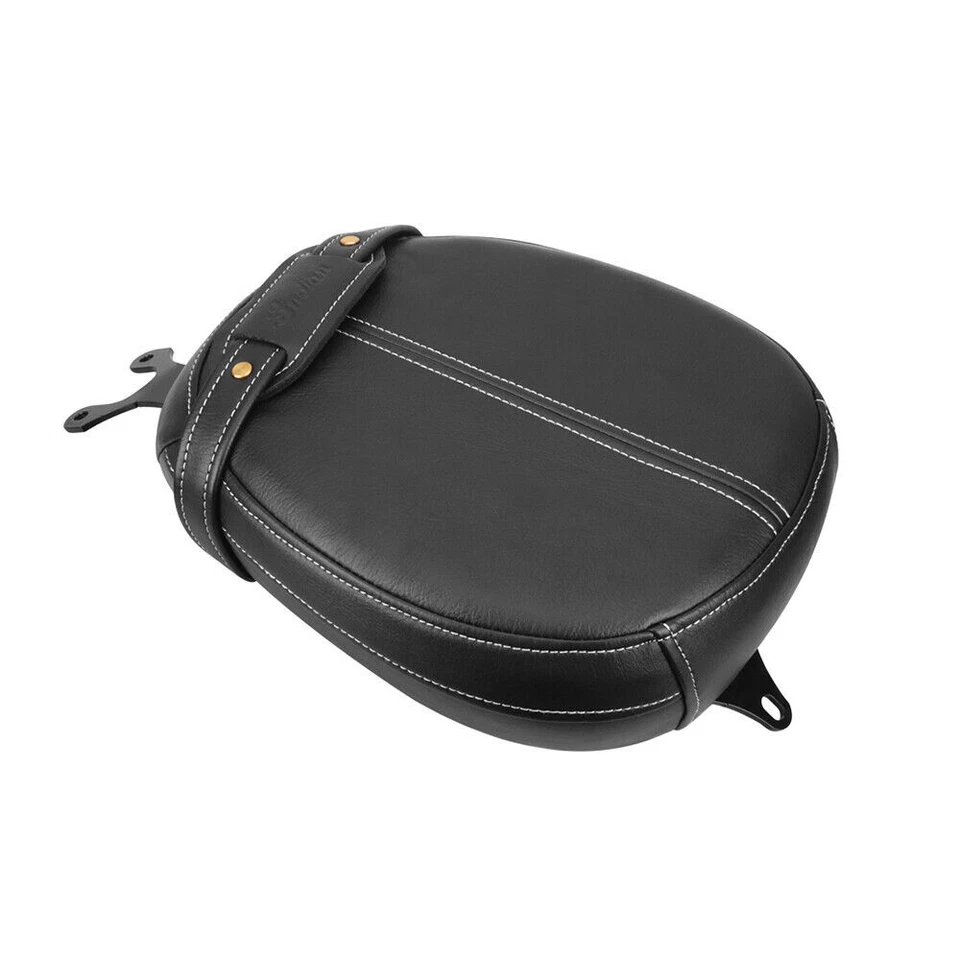 Black Passenger Cushion Pillion Seat For Indian Scout 2015-2023 Sixty 2016-2023 - Imagem 3 de 4