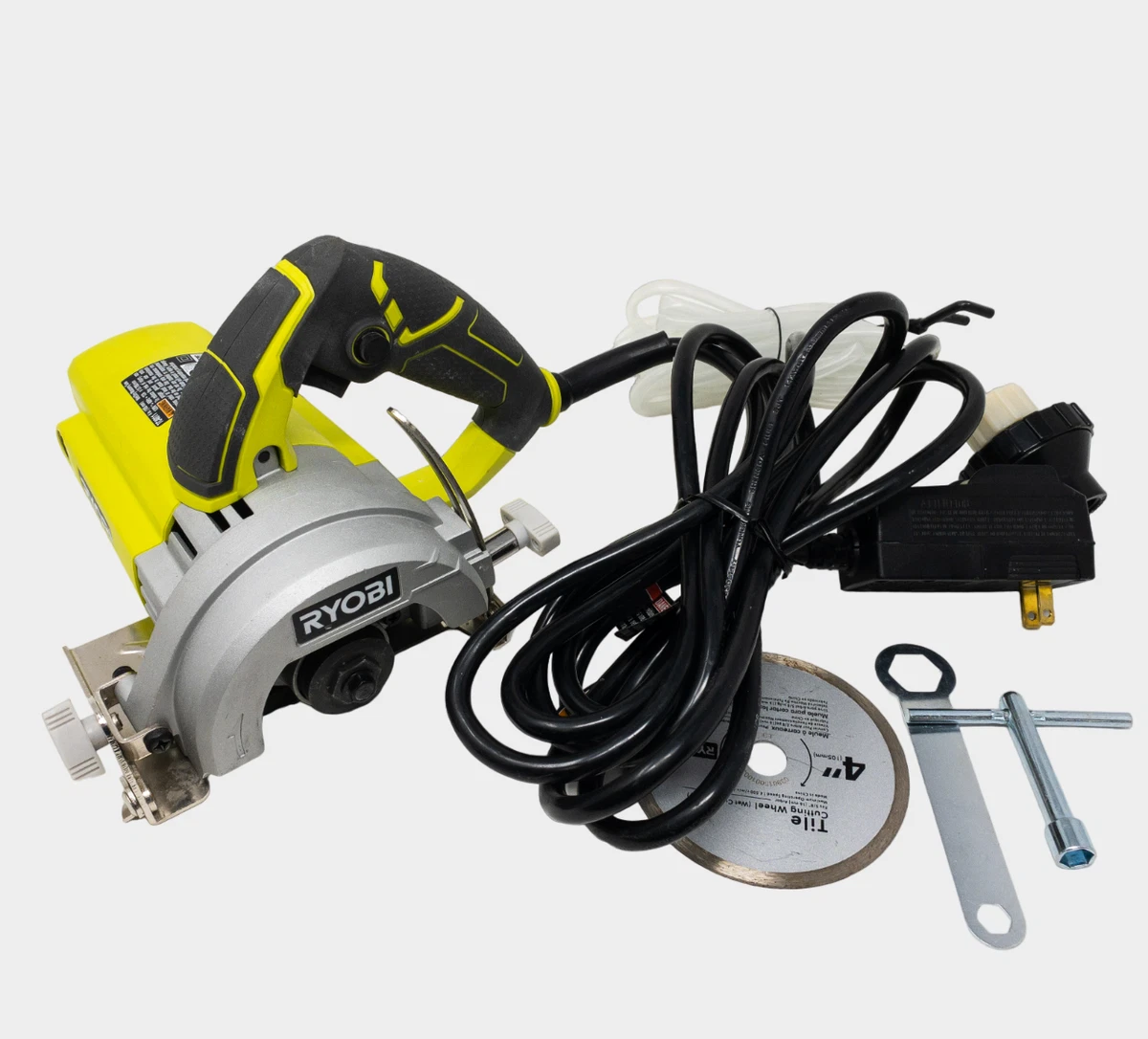 RYOBI in. 12 Amp Hand Held Corded Tile Saw w/ Blade 1440W eBay