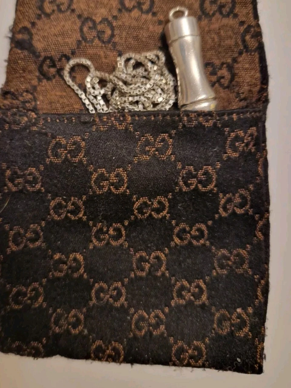 Collana unisex Gucci marchio bambù