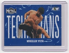 2022 SkyBox Metal Universe AEW Technicians Wheeler Yuta #TN-8