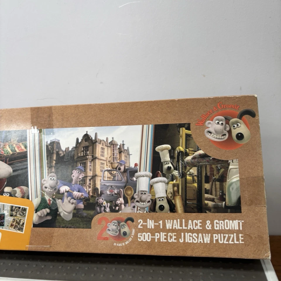 Marks & Spencer Double Sided Wallace And Gromit Puzzle 500 Pieces  - Image 3 of 4