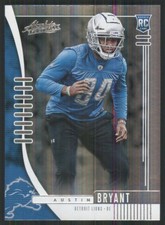 2019 Absolute #155 Austin Bryant RC Detroit Lions 201